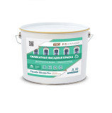 KOMANDOR FACADE SILICATE PRO Краска силикатная глубокоматовая, 9л